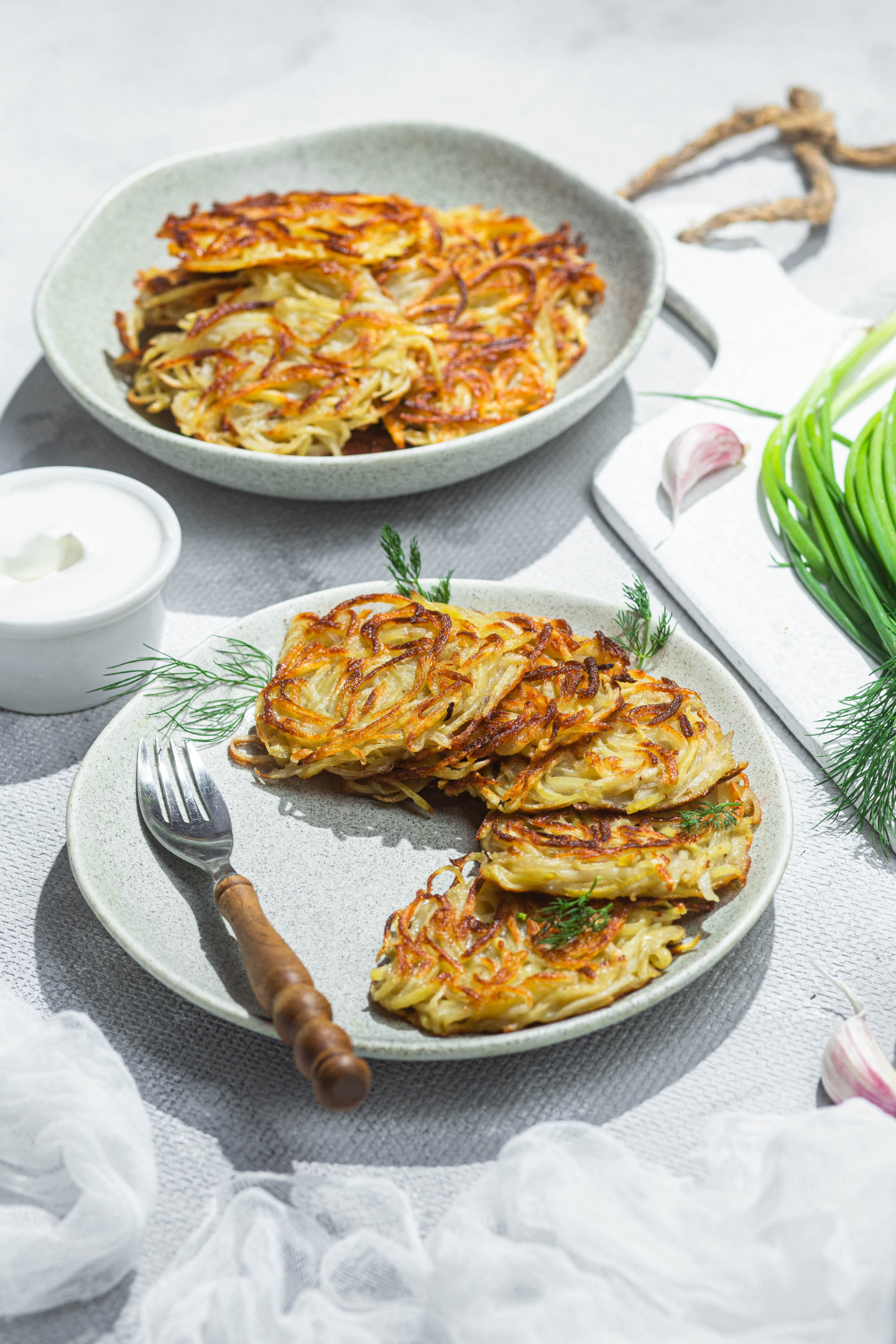 Martha Stewart Potato Pancakes​