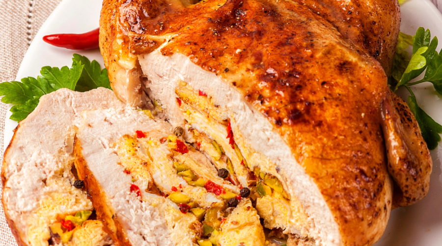 Martha Stewart Stuffed Turkey