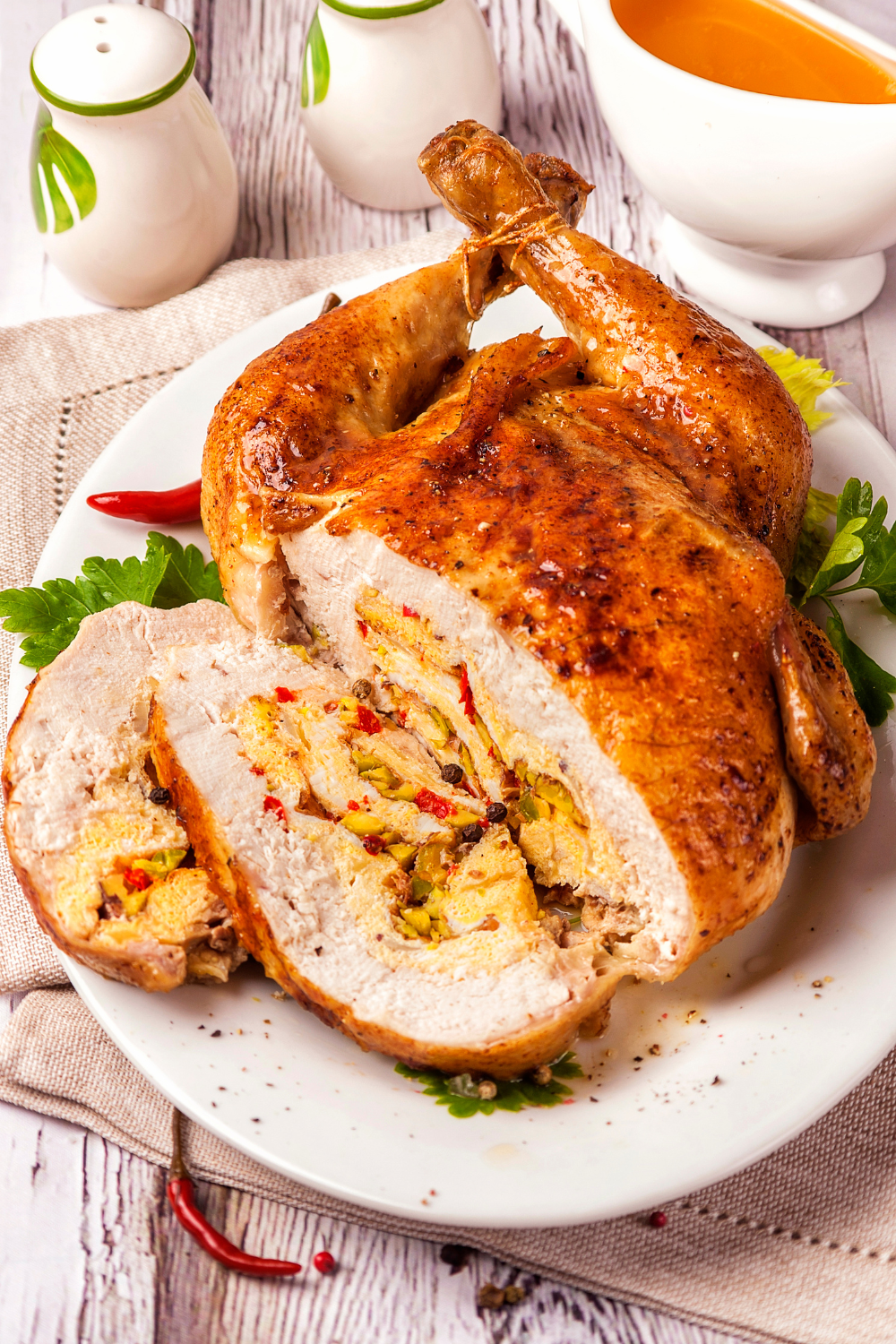 Martha Stewart​ Stuffed Turkey