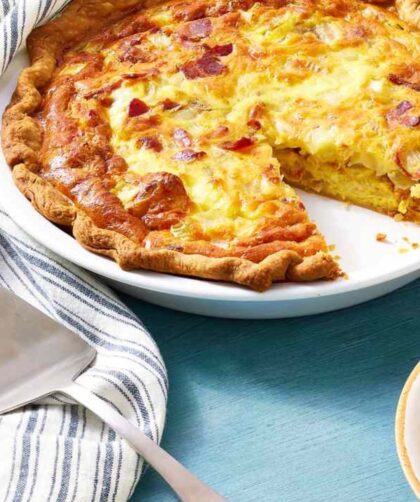 Martha Stewart Cheese And Bacon Quiche