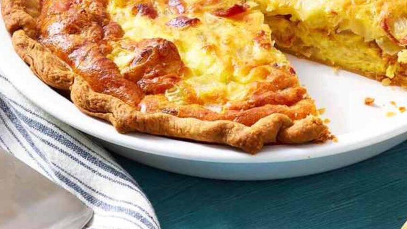 Martha Stewart Cheese And Bacon Quiche