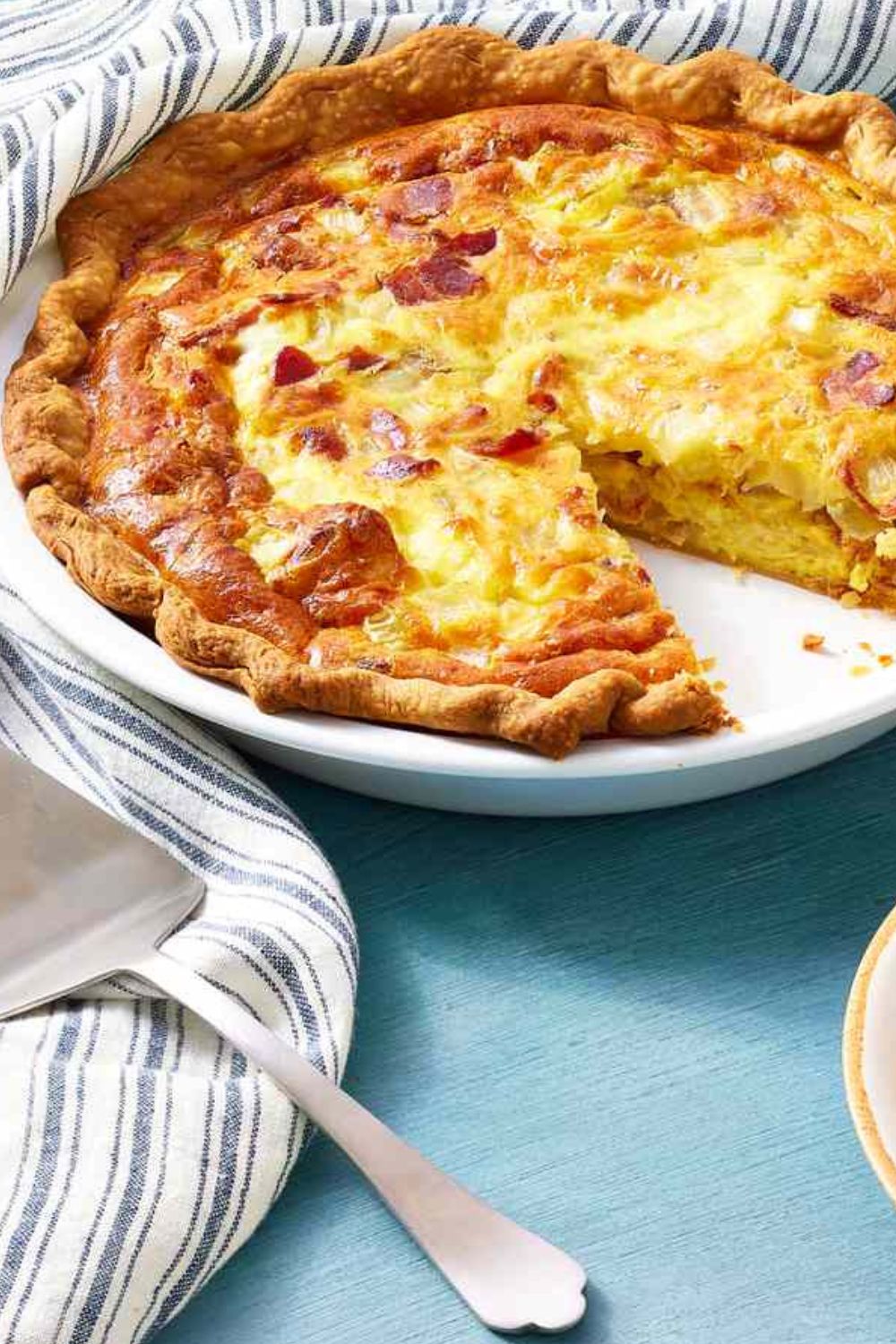 Martha Stewart Cheese And Bacon Quiche