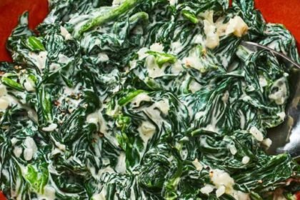 Martha Stewart Creamed Spinach​