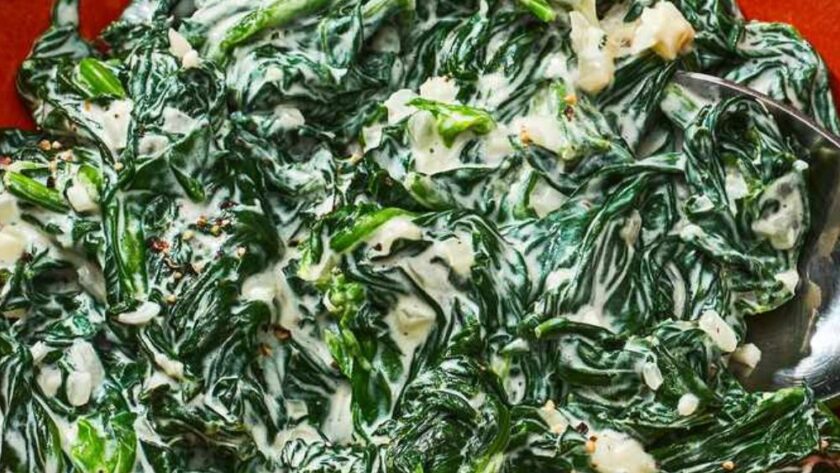 Martha Stewart Creamed Spinach​