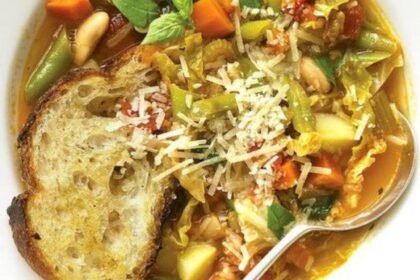 martha stewart minestrone soup​