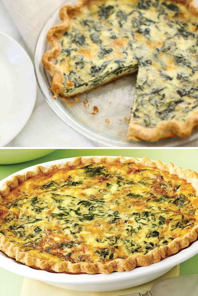 martha stewart spinach quiche​