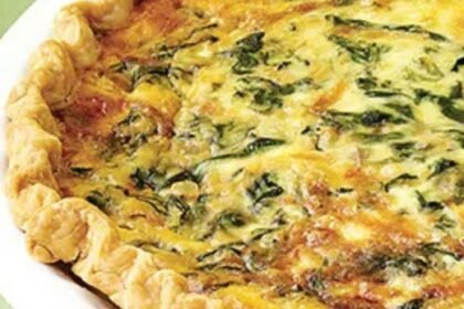martha stewart spinach quiche​