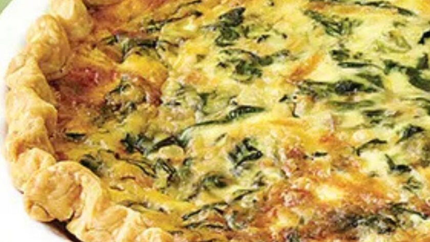 martha stewart spinach quiche​