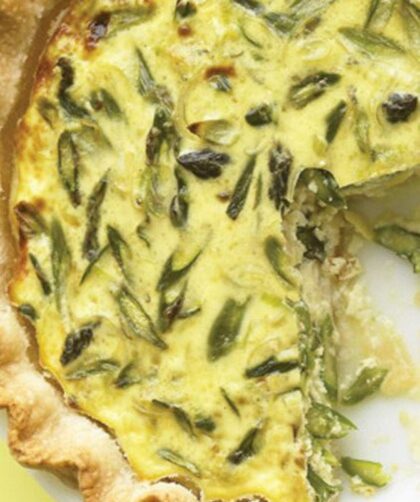 martha stewart​ asparagus quiche