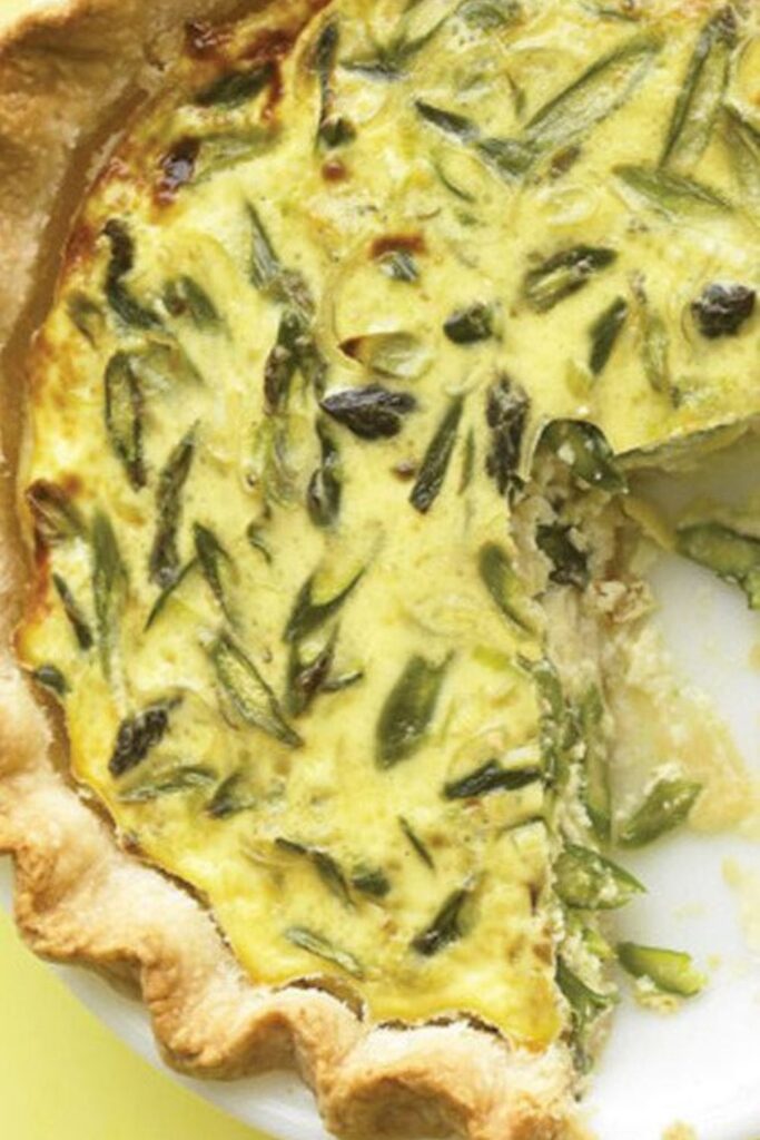 martha stewart​ asparagus quiche