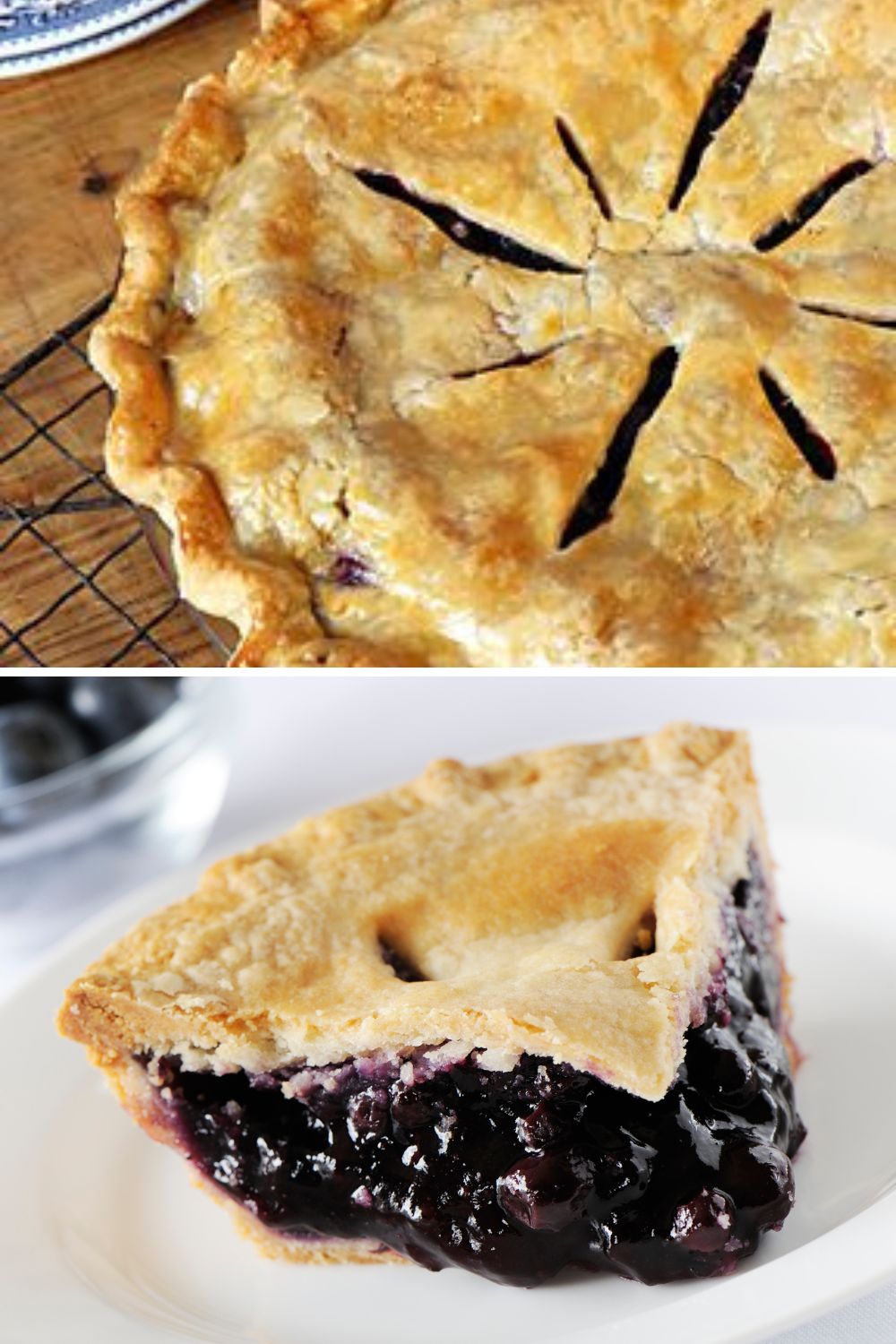 Martha Stewart​ Blueberry Pie