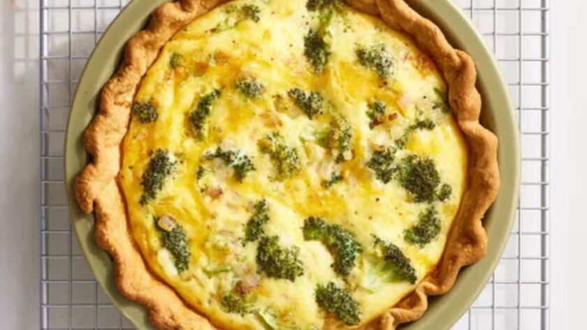 Martha Stewart​ Broccoli Quiche