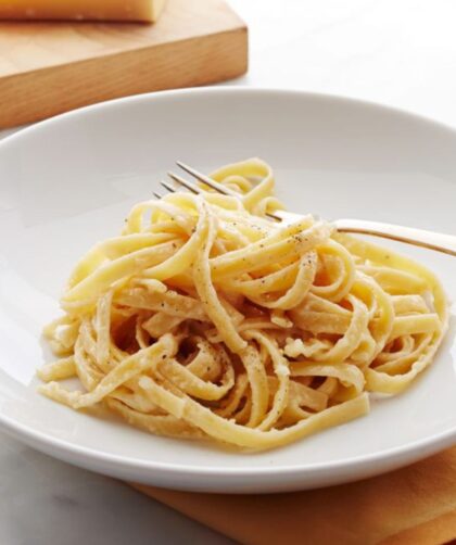 martha stewart alfredo fettuccine​