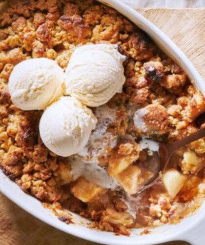 Martha Stewart Apple Crumble