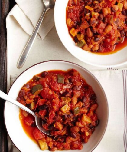 martha stewart vegetarian chili​