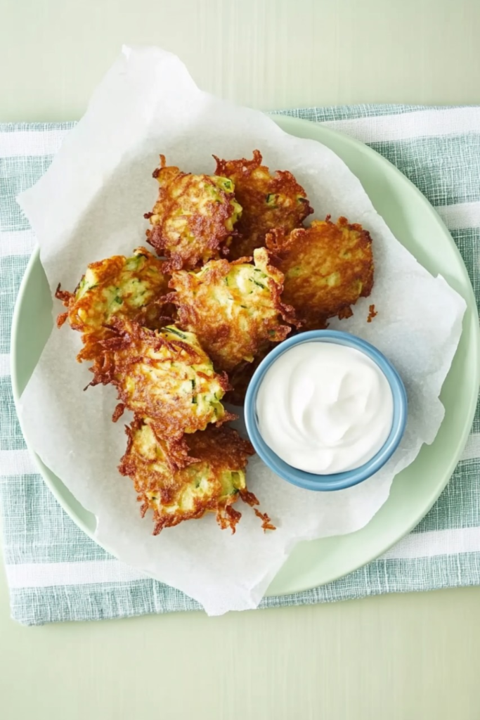 Martha Stewart Zucchini Fritters