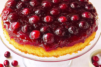 Martha Stewart Cranberry Upside Down Cake