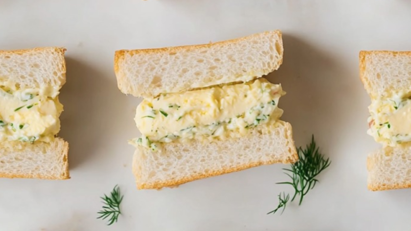 Martha Stewart​ Egg Salad Tea Sandwiches