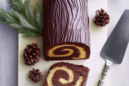 Martha Stewart Yule Log Cake