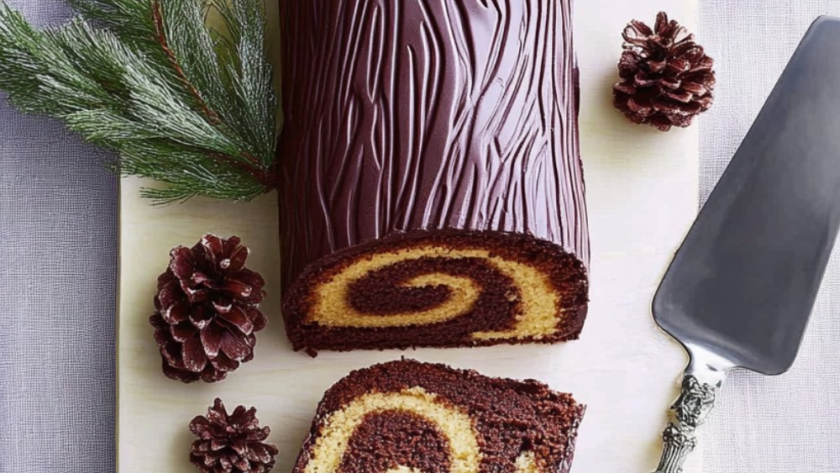 Martha Stewart Yule Log Cake