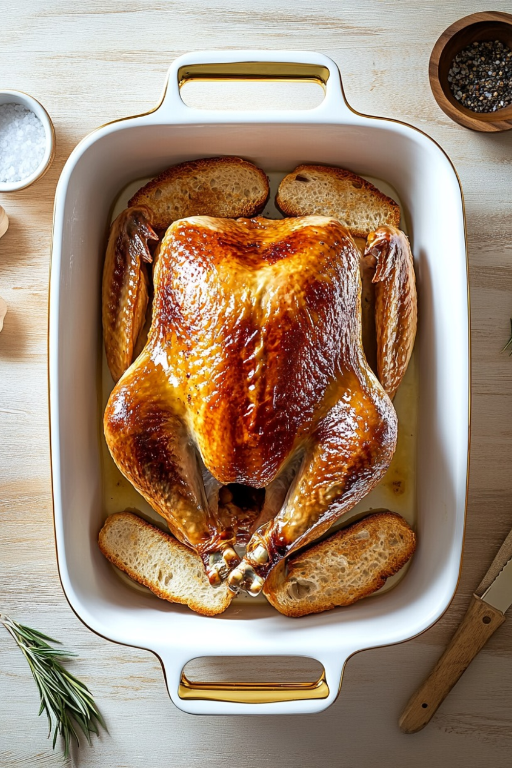 Martha Stewart Upside Down Turkey