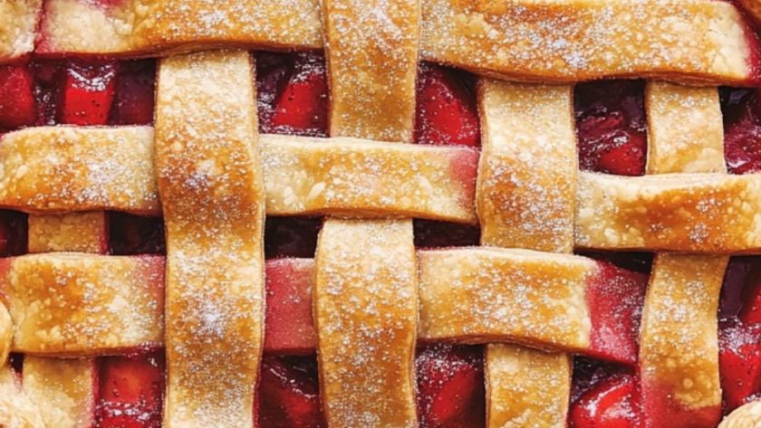 Martha Stewart Rhubarb Strawberry Pie​