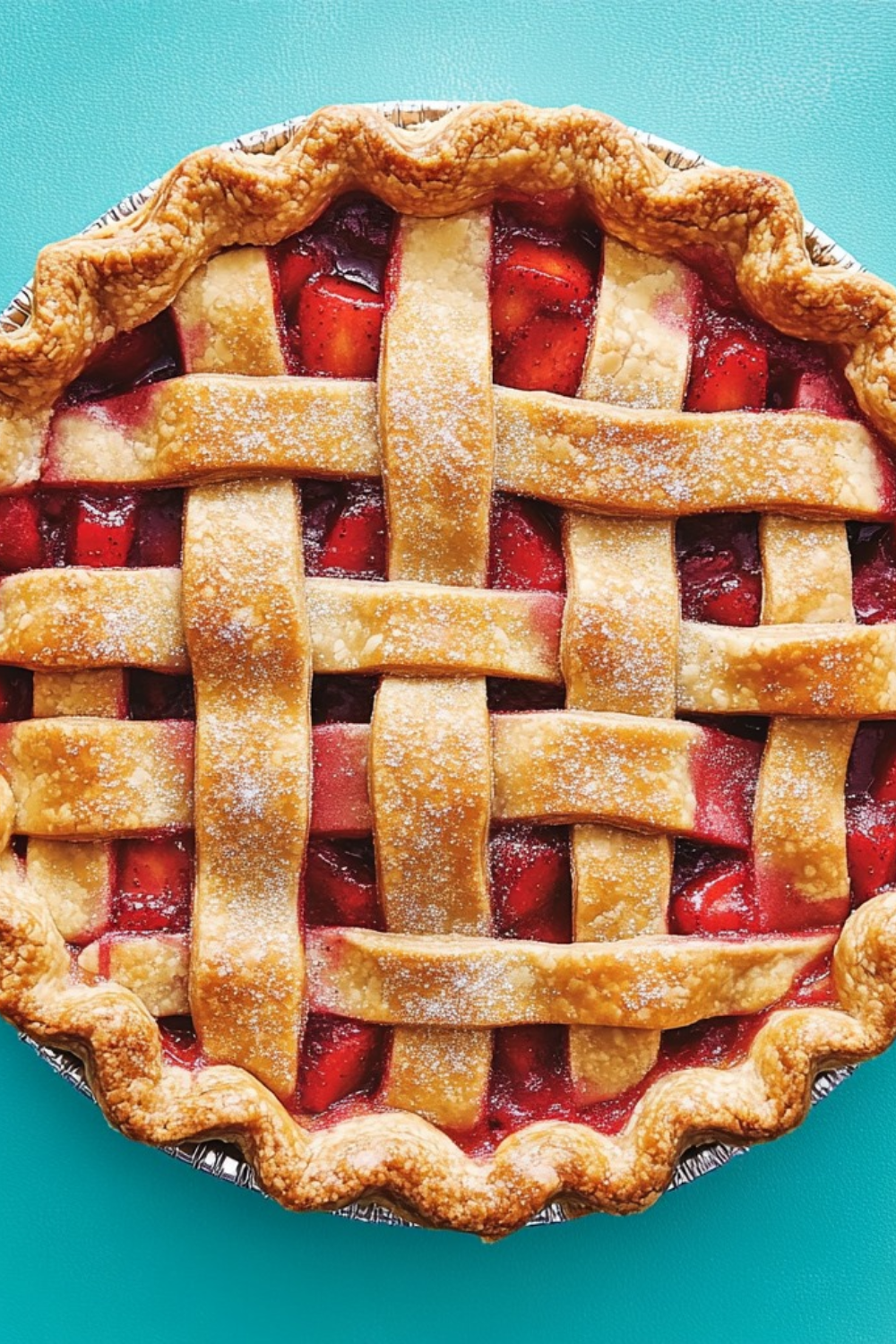 Martha Stewart Rhubarb Strawberry Pie​