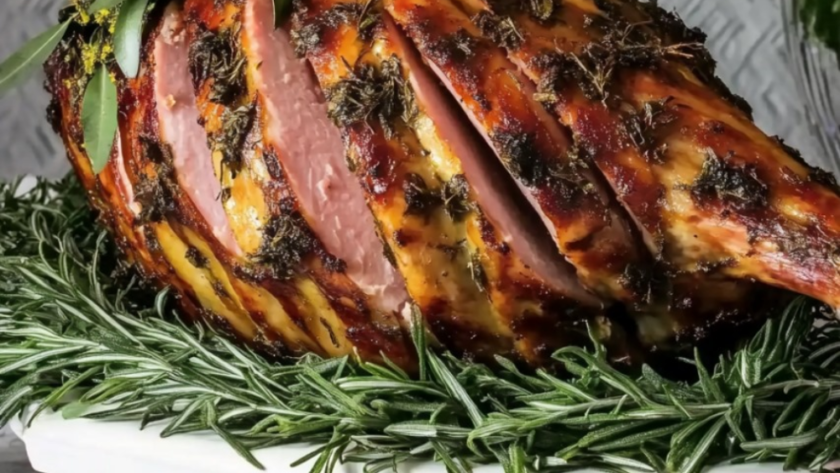 Martha Stewart Fresh Ham With Green-herb Paste