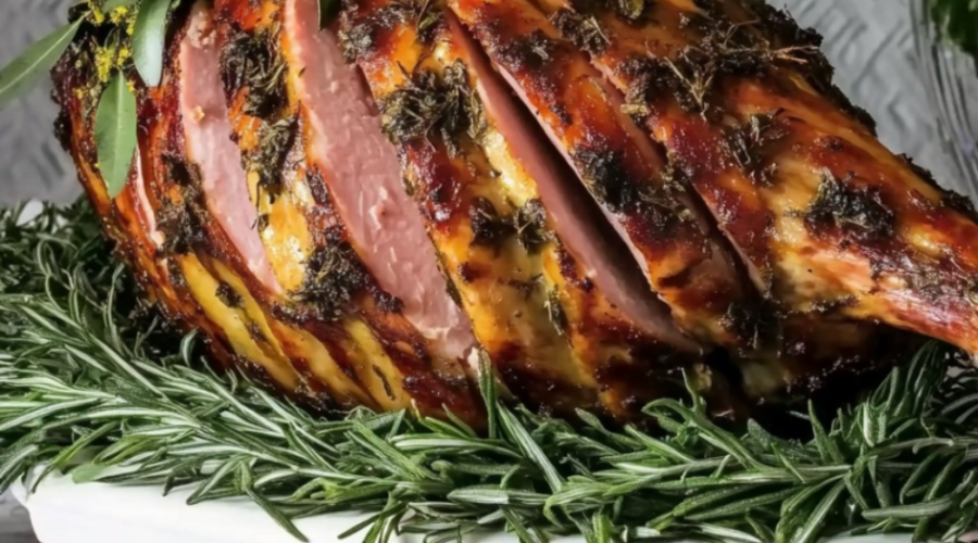 Martha Stewart Fresh Ham With Green-herb Paste