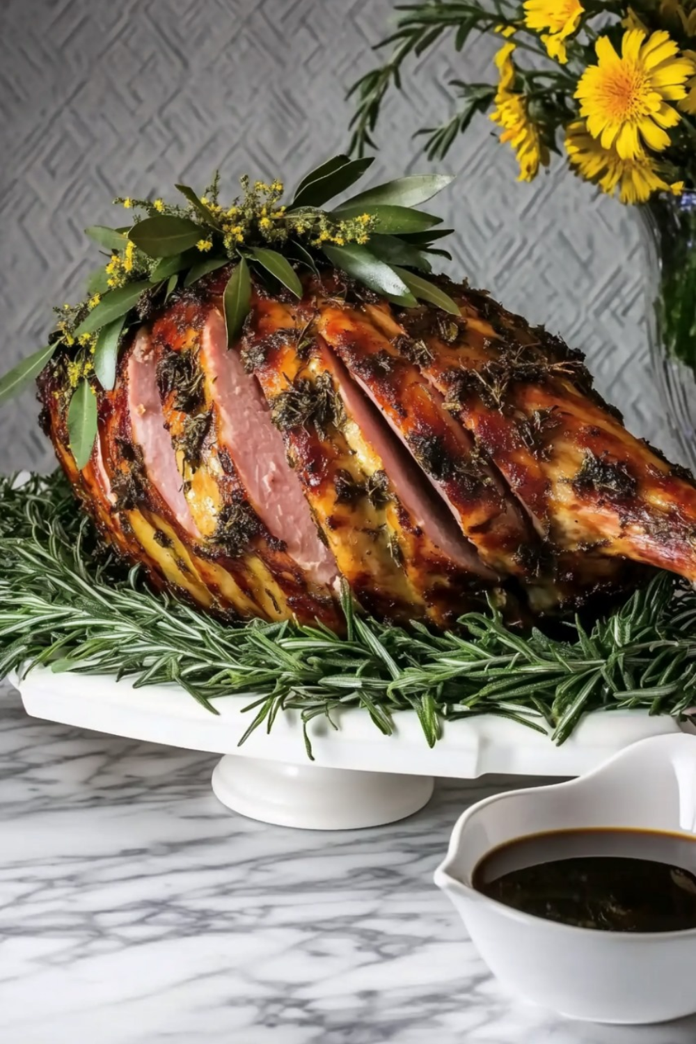 Martha Stewart Fresh Ham With Green-herb Paste