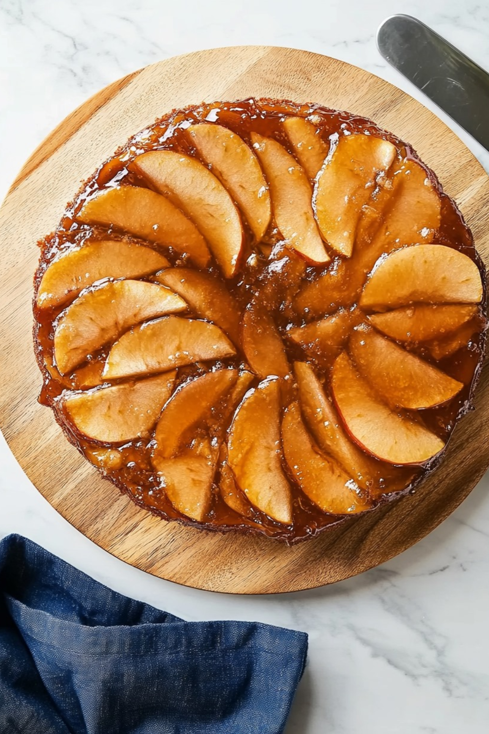 Martha Stewart Apple Honey Upside Down Cake