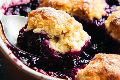 Martha Stewart Blueberry Cobbler