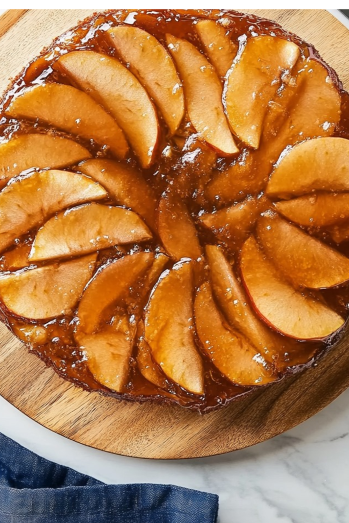 Martha Stewart Apple Honey Upside Down Cake