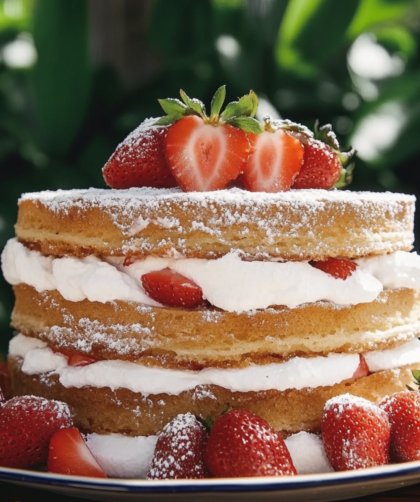 Martha Stewart Strawberry Layer Cake