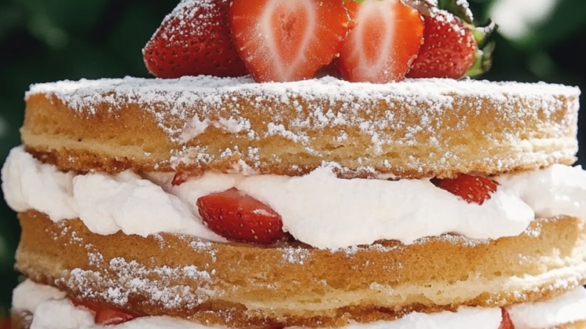 Martha Stewart Strawberry Layer Cake​