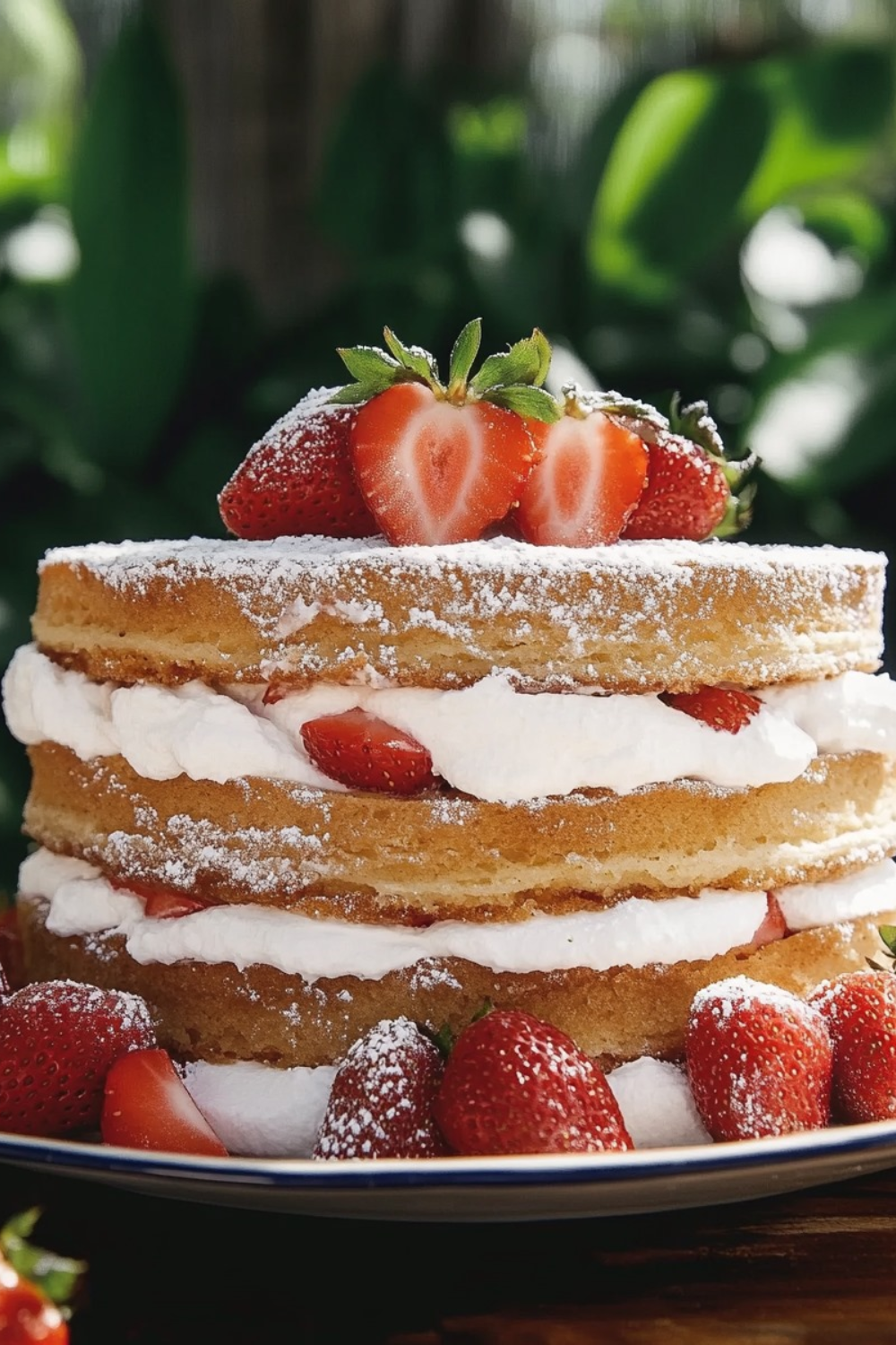 Martha Stewart Strawberry Layer Cake​