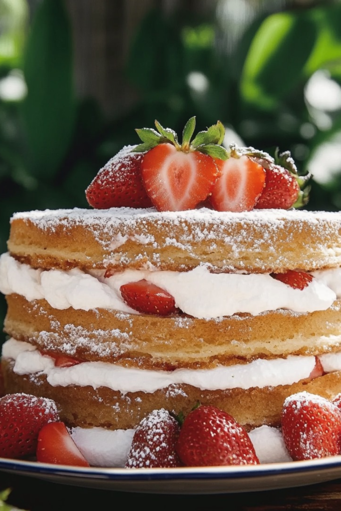 Martha Stewart Strawberry Layer Cake​