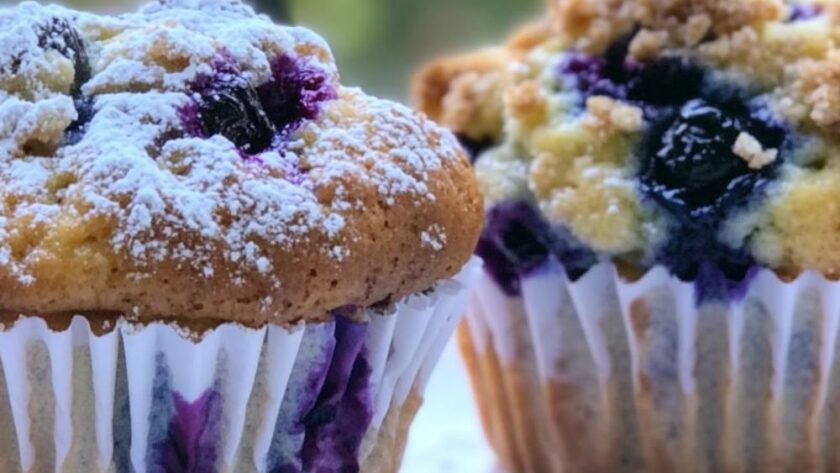 Martha Stewart​ Blueberry Muffins