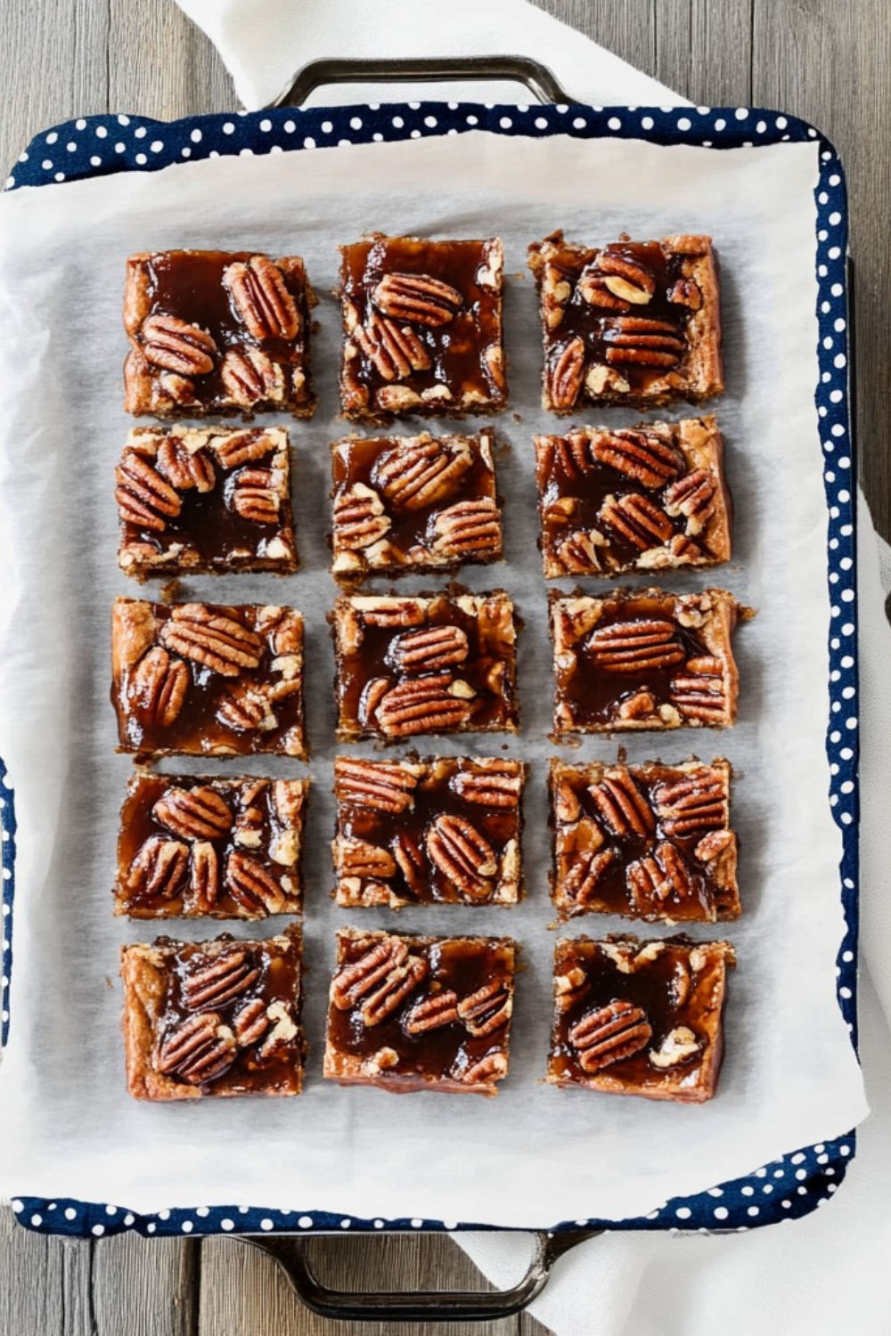 Martha Stewart​ Pecan Bars