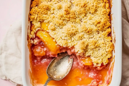 Martha Stewart Peach Crumble