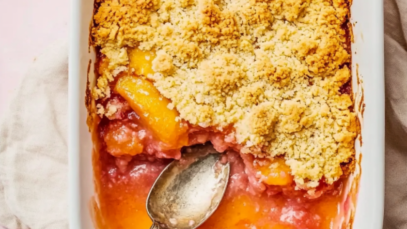 Martha Stewart Peach Crumble​