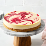 Martha Stewart Raspberry-Swirl Cheesecake