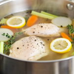 Martha Stewart Poached Chicken​