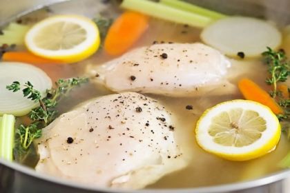 Martha Stewart Poached Chicken