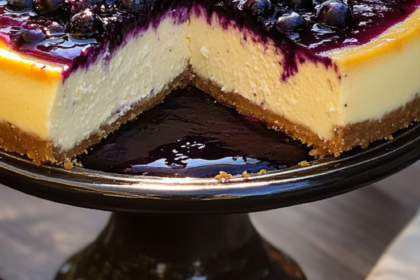 I Tried Martha Stewart’s Baked Cheesecake with Blueberry Topping, and It Stopped Me in My Tracks