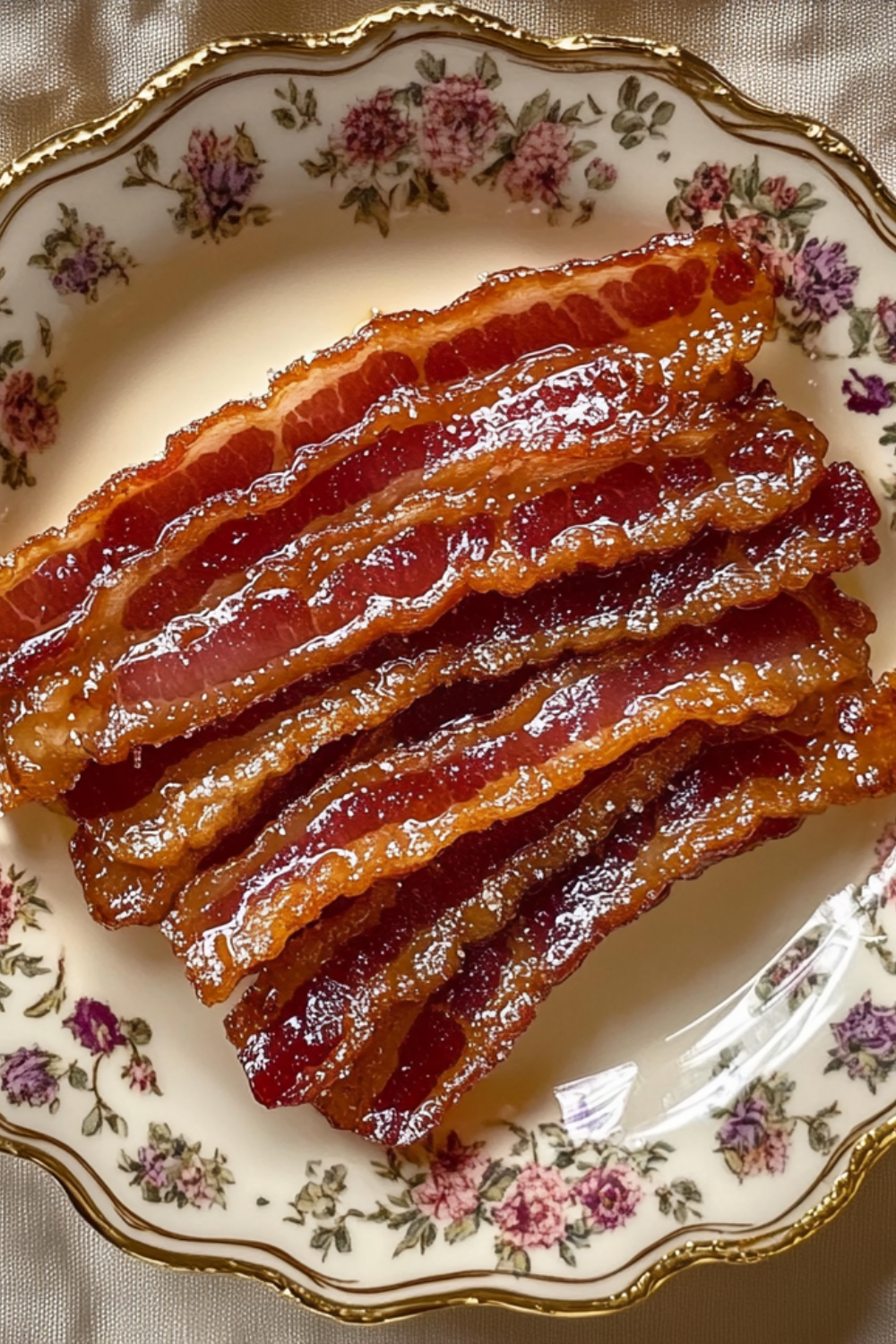 Martha Stewart’s Candied Bacon – Nell’s Version