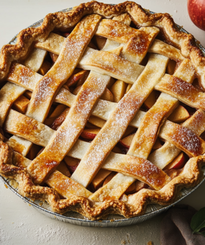 I Tried Martha Stewart’s Mile High Apple Pie, and the Crust Still Split