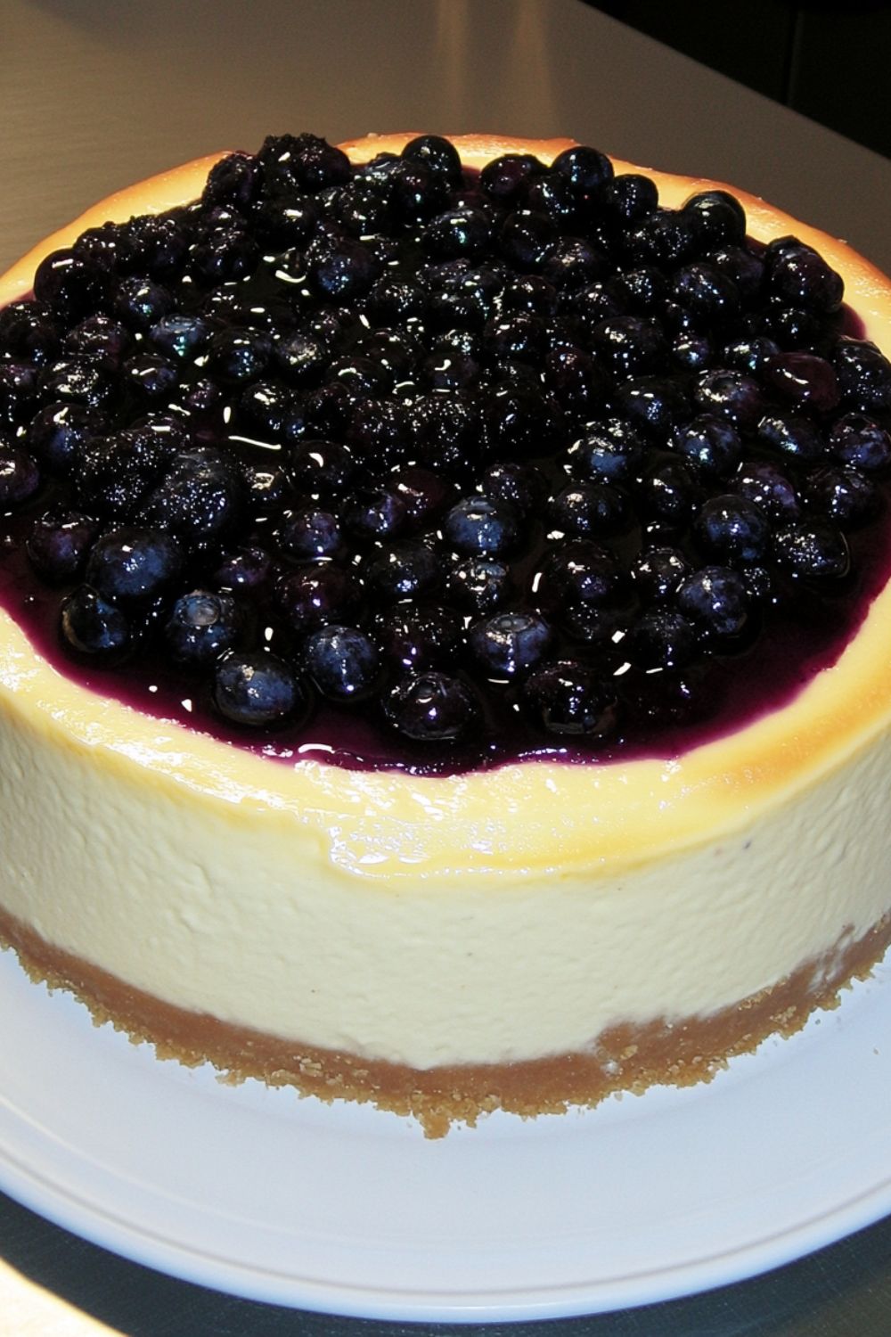 Martha Stewart Baked Cheesecake with Blueberry Topping Recipe​