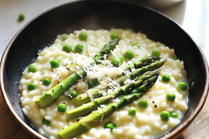 I Tried Martha Stewart’s Asparagus Risotto, and It Tasted Like Starting Over