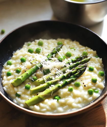 I Tried Martha Stewart’s Asparagus Risotto, and It Tasted Like Starting Over